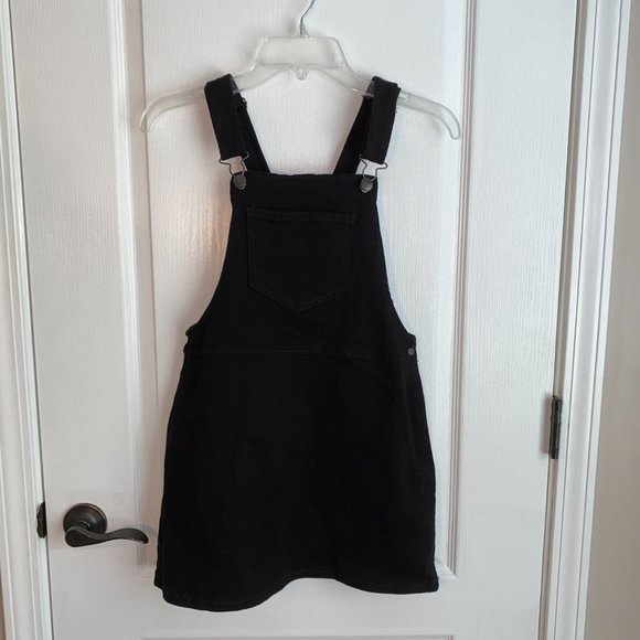 Forever 21 Dresses & Skirts - Forever 21 jean jumper dress black S  Never Worn!